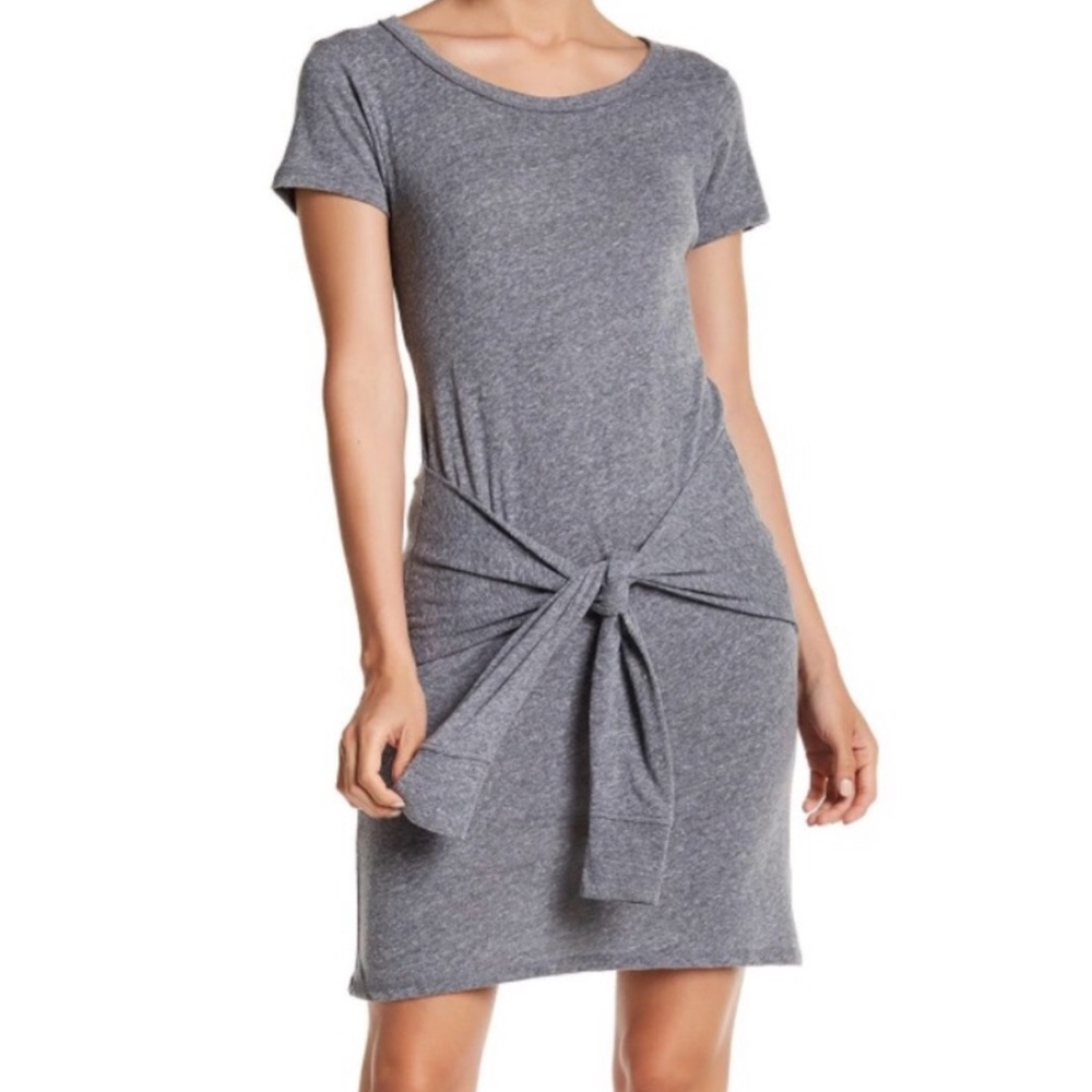 Nation LTD Tie Waist Tee Dress